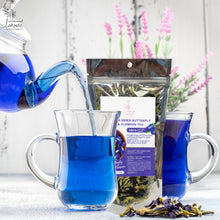 Load image into Gallery viewer, 100% PURE DRIED BUTTERFLY PEA  FLOWERS FROM THAILAND  (blue magic water, blue tea, clitoria ternatea)
